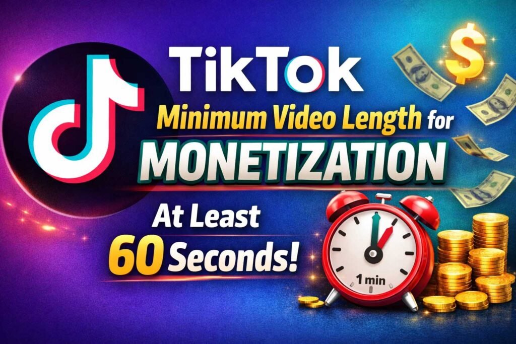 TikTok Minimum Video Length for Monetization