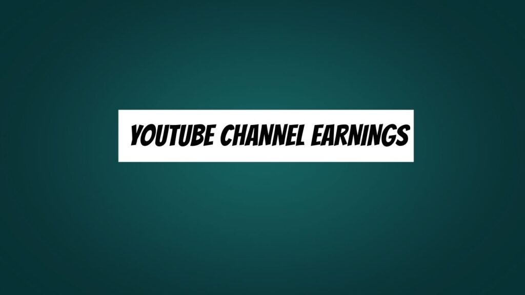 Youtube Channel Earnings Calculator